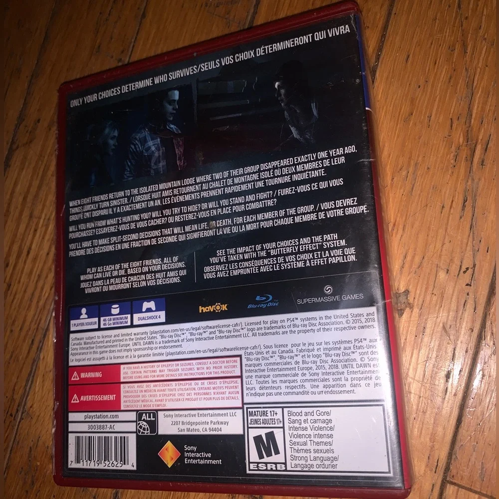 Until dawn ps4 game supermassive games - Picture 2 of 6